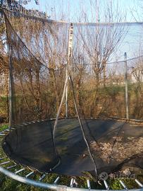 trampolino da giardino