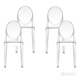 Sedie Kartell Victoria Ghost nuove