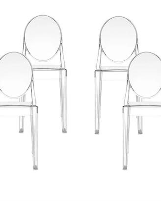 Sedie Kartell Victoria Ghost nuove