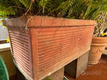 vaso in coccio 90x40