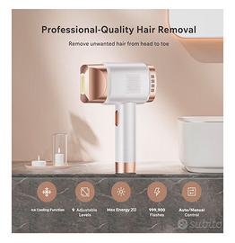 Epilatore laser nuovo