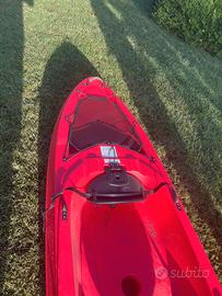 Kayac canoa biposto cm360,seggiolini,pagaie,gilet