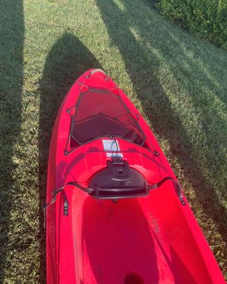 Kayac canoa biposto cm360,seggiolini,pagaie,gilet