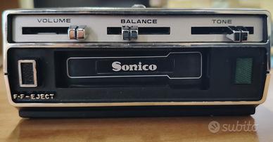CAR STEREO PLAYER (super mini cassette) - SONICO