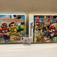 mario party ds, lego marvel e playground