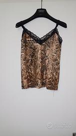 Sottogiacca motivo leopardato