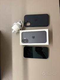 Iphone 17 256gb come nuovo+cover e caricatore