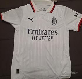Maglia nuova bianca del Milan 2024-25 