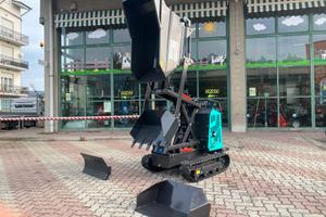 Motocarriola IMER TAURUS Autocaric. Scarico Alto