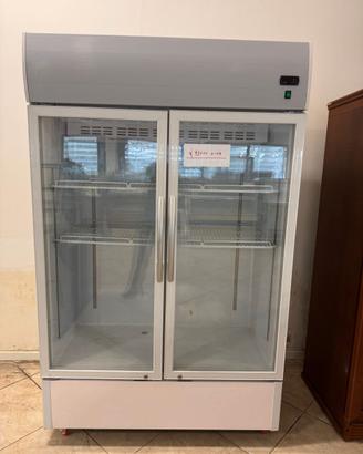 VETRINA FRIGO 2 PORTE CM.122X59 CON MOTORE USATA