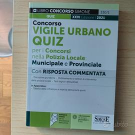 Libro concorso vigile urbano 