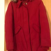 Parka donna rosso