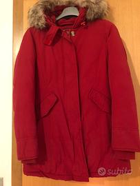 Parka donna rosso