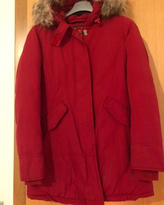 Parka donna rosso