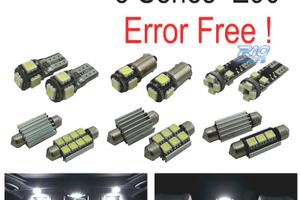 KIT 17 LAMPADE LED INTERNE BMW SERIE 3 E90 SEDAN 3