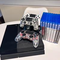 Playstation 4 full set, terzo joypad e giochi