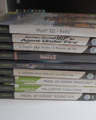 Giochi Xbox primo modello anni 2000