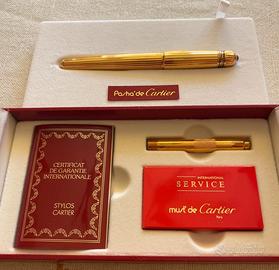 Penna Stilo Cartier Pasha con astuccio originale
