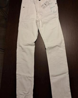 pantalone bianco kiabi 