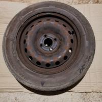4 cerchi da 15 "per Fiat grande punto 