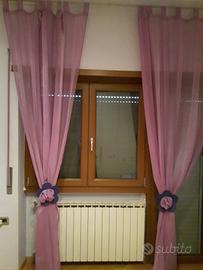 Tende lilla LEROY MERLIN 2 teli fettucce passanti