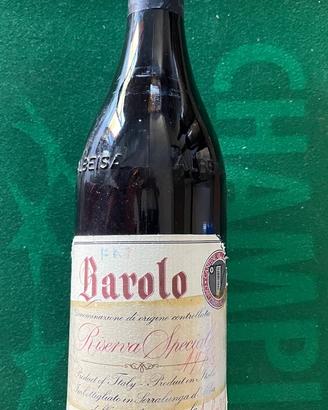 Vino Barolo Riserva Speciale 1978