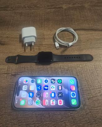 iPhone 15 256GB Verde Acqua + Apple Watch Series 3