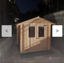Casetta in legno nuova mai montata