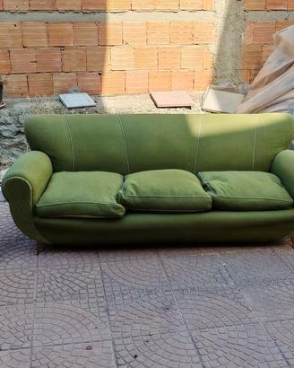 divano con 2 poltrone anni 50