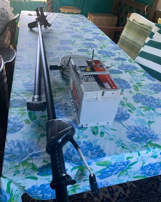 Abbacchiatore AIMA + batteria e prolunga