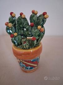 Vasetto in ceramica di Caltagirone