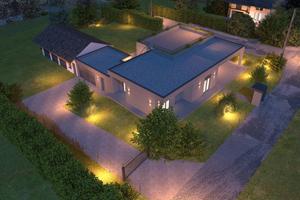 Nuova villa singola, unico livello