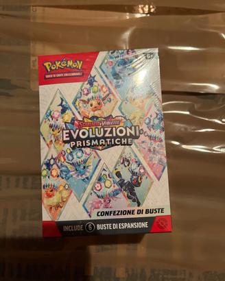 POKEMON EVOLUZIONI PRISMATICHE BUNDLE 6 BUSTINE IT