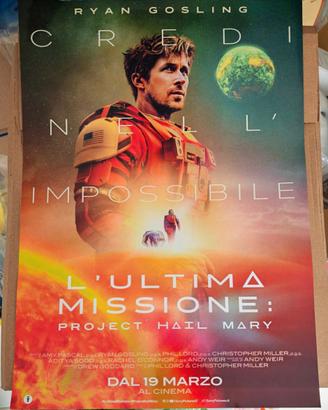 Project Hail Mary Film Poster - Official Cinema