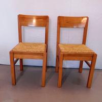 2 sedie da cucina , anni 80