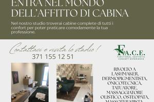 Cabine estetico/sanitarie