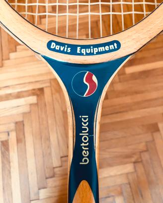 Racchetta originale GS Davis Cup 1976 Bertolucci