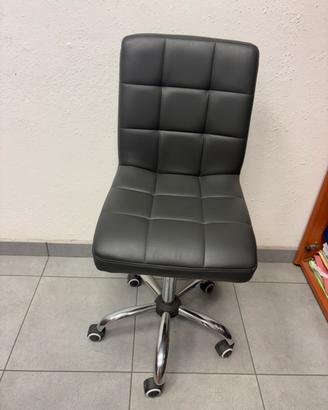 Sedia in pelle