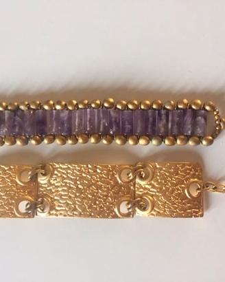 Bracciali artigianali con pietre dure