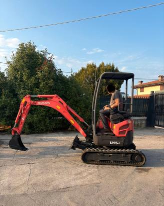 E265- ESCAVATORE KUBOTA U15-3