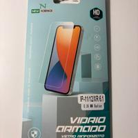 Vetro temperato IPhone 12 11 XR protezione schermo