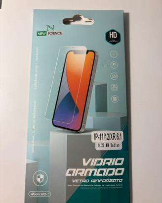 Vetro temperato IPhone 12 11 XR protezione schermo