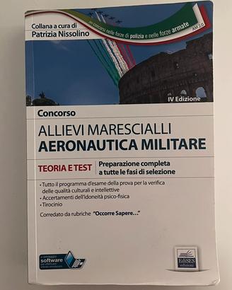 Libro per selezione aeronautica militare