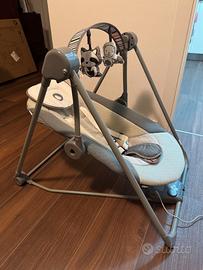 Sdraietta dondolo elettrica per neonato