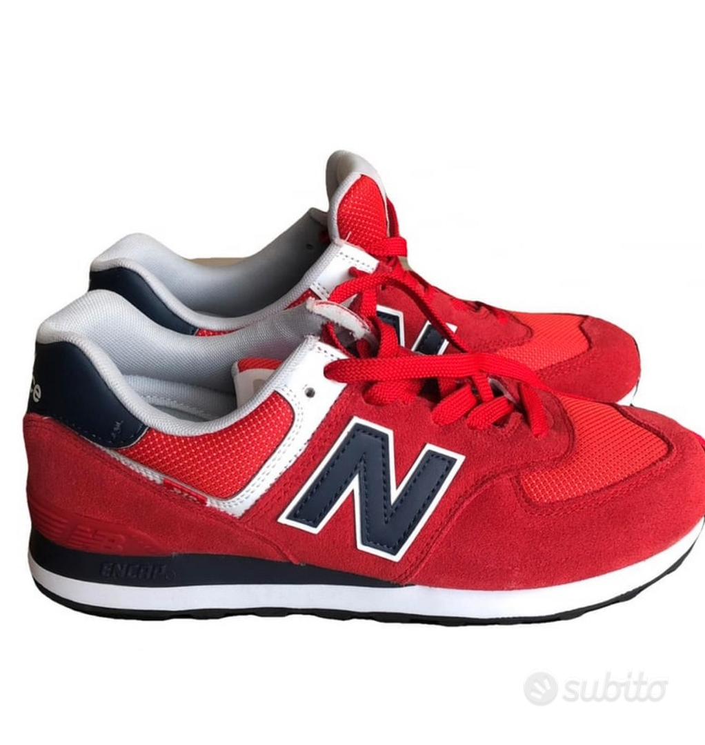 New balance 574 clearance verdi e rosse