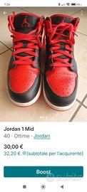 AIR JORDAN 1 MID - Sneakers alte