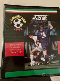 Album Figurone Score calciatori 1992 non completo