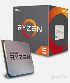Processore AMD Ryzen 5 2600 con dissipatore