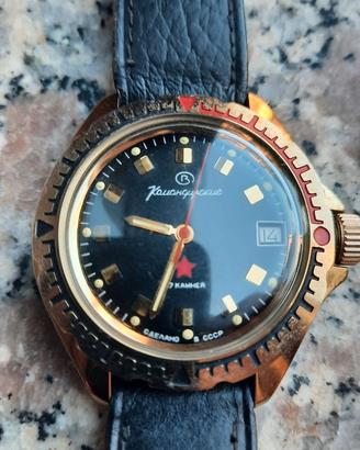 Orologio Vostok Komandirskie stella rossa