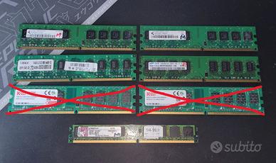 5 Banchi RAM DDR2